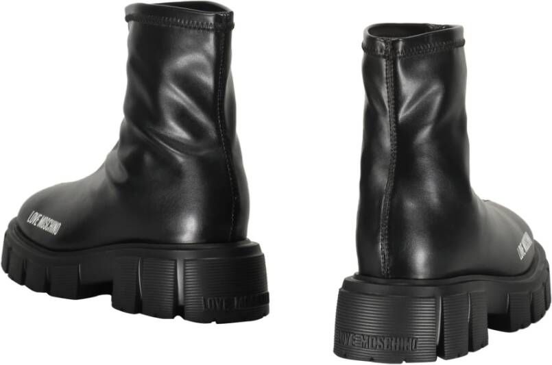 Love Moschino Lug Sole Enkellaarzen Black Dames