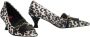 Love Moschino Luipaardmotief faux fur pumps Black Dames - Thumbnail 2