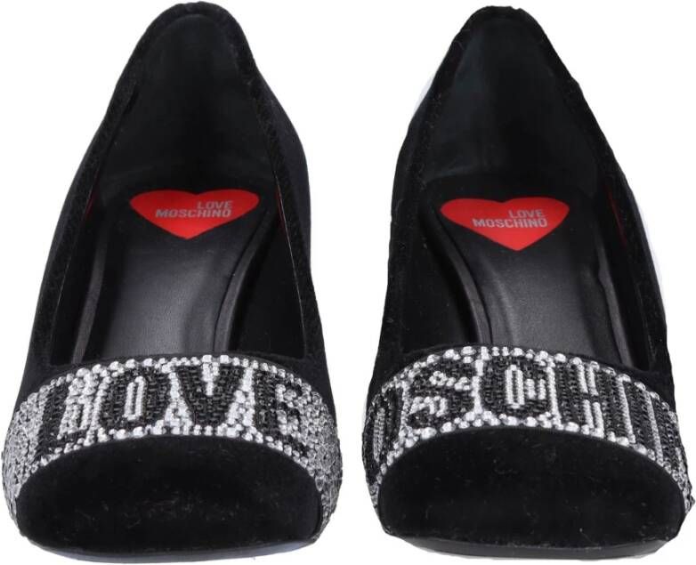 Love Moschino Met hak zwart Black Dames