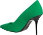 Love Moschino Verhoog stijl met hoge hakken Groen Dames - Thumbnail 4