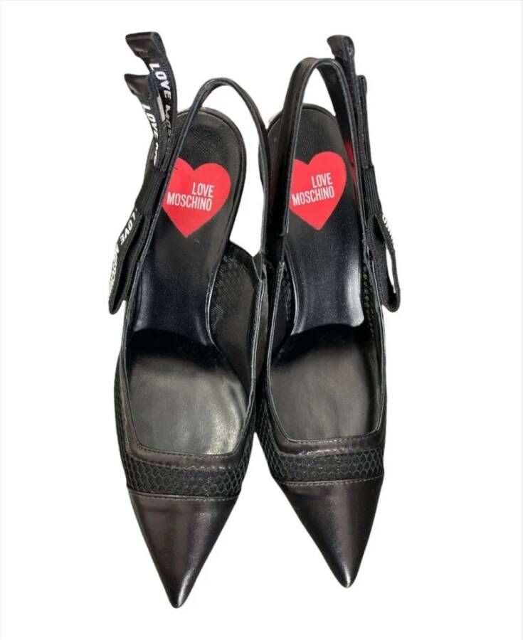 Love Moschino Verhoog je stijl met moderne pumps Zwart Dames