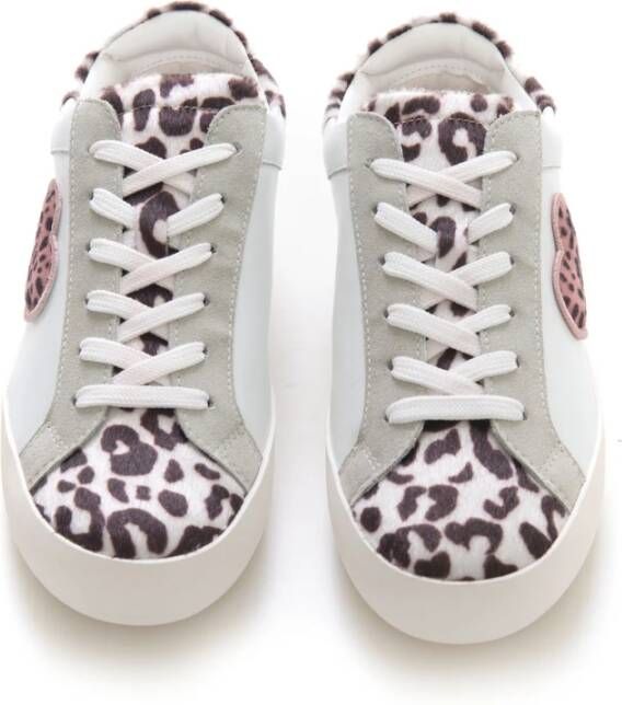 Love Moschino Ponyskin Vetersneakers Multicolor Dames