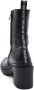 Love Moschino Quad70 Vitello Leren Laarzen Black Dames - Thumbnail 3