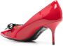 Love Moschino Rode en Zwarte Damesschoenen Red Dames - Thumbnail 2