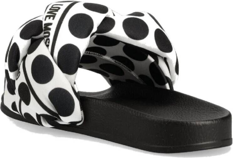 Love Moschino Sliders Zwart Dames