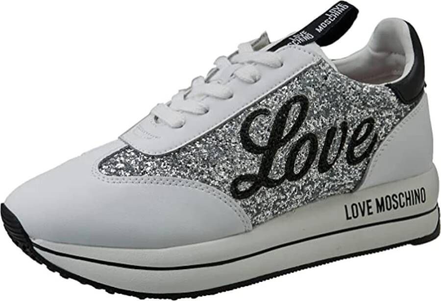 Love Moschino Sneaker Run Mix Mode Sneakers White Dames