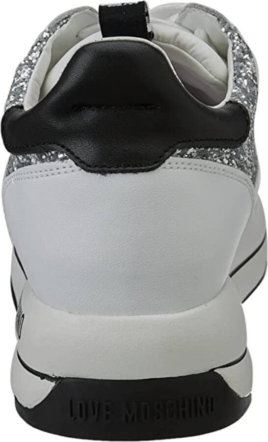 Love Moschino Sneaker Run Mix Mode Sneakers White Dames