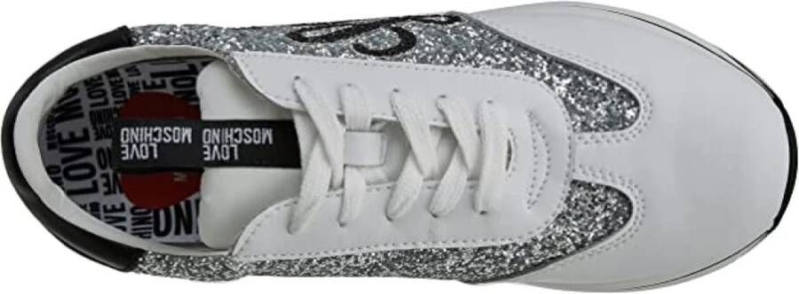 Love Moschino Sneaker Run Mix Mode Sneakers White Dames