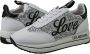 Love Moschino Sneaker Run Mix Mode Sneakers White Dames - Thumbnail 8