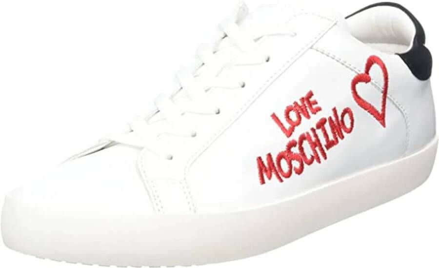 Love Moschino Sneaker Vitello White Dames