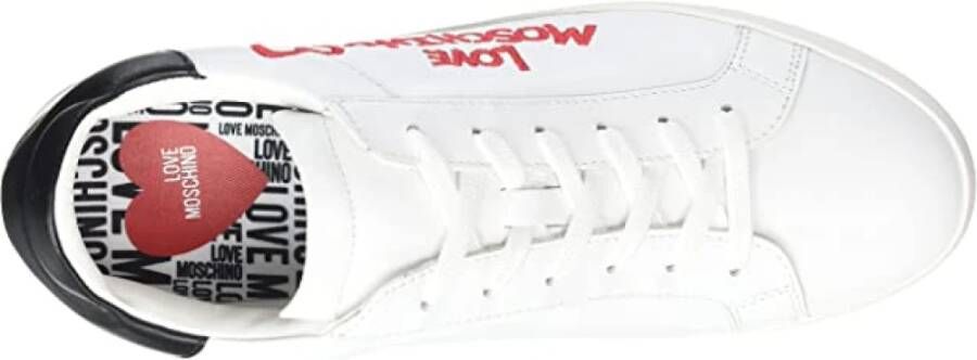 Love Moschino Sneaker Vitello White Dames