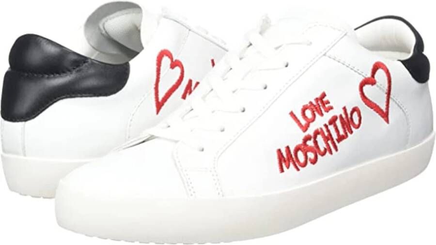 Love Moschino Sneaker Vitello White Dames