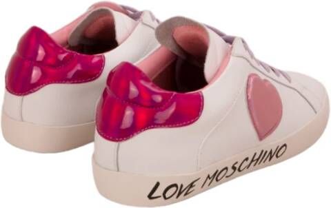 Love Moschino Sneakerd.casse25 Witte Sneakers Multicolor Dames