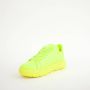 Love Moschino Dames Leren Sneakers Lente Zomer Collectie Green Dames - Thumbnail 7