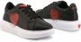 Love Moschino Ja15154 Lage sneakers Leren Sneaker Dames Zwart - Thumbnail 8