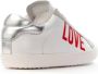 Love Moschino Sneakers met veters voor dames White Dames - Thumbnail 3