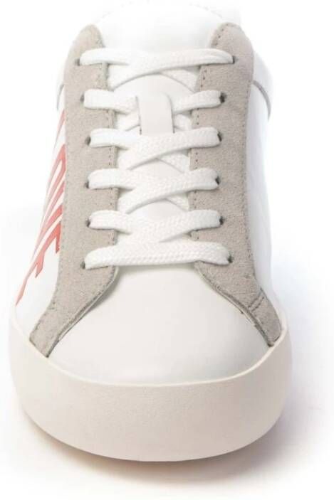 Love Moschino Sneakers met veters voor dames White Dames