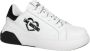 Love Moschino Multicolor Vetersluiting Dames Sneakers White Dames - Thumbnail 3