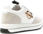 Love Moschino Vetersneakers met Metalen Hartdetail White - Thumbnail 5