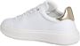 Love Moschino Stijlvolle Leren Sneakers voor Outfits White Dames - Thumbnail 10