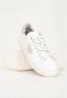 Love Moschino Stijlvolle Leren Sneakers voor Outfits White Dames - Thumbnail 3