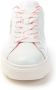 Love Moschino Leren Sneakers met Rubberen Zool White Dames - Thumbnail 5