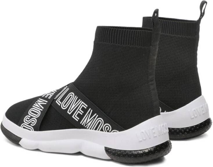 Love Moschino Dames Herfst Winter Collectie Sneakers Zwart Dames