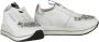 Love Moschino Stenen versierde leren sneakers White Dames - Thumbnail 2