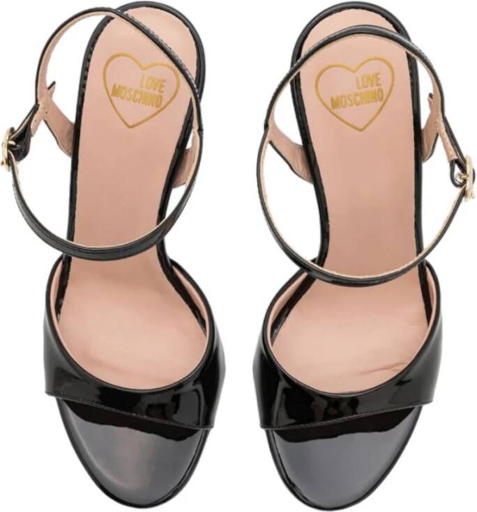 Love Moschino Stijlvolle Decollete Schoenen voor Vrouwen Black Dames