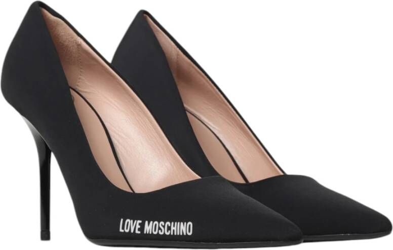 Love Moschino Stijlvolle Decollete Schoenen voor Vrouwen Black Dames