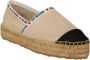 Love Moschino Stijlvolle Espadrilles voor Zomeroutfits Beige Dames - Thumbnail 2