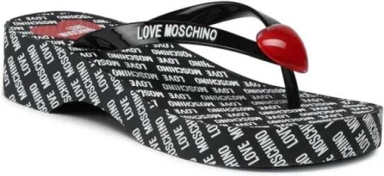 Love Moschino Stijlvolle Sandaal Array Groot Black Dames