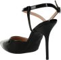 Love Moschino Stijlvolle Sling Back Schoenen Black Dames - Thumbnail 3