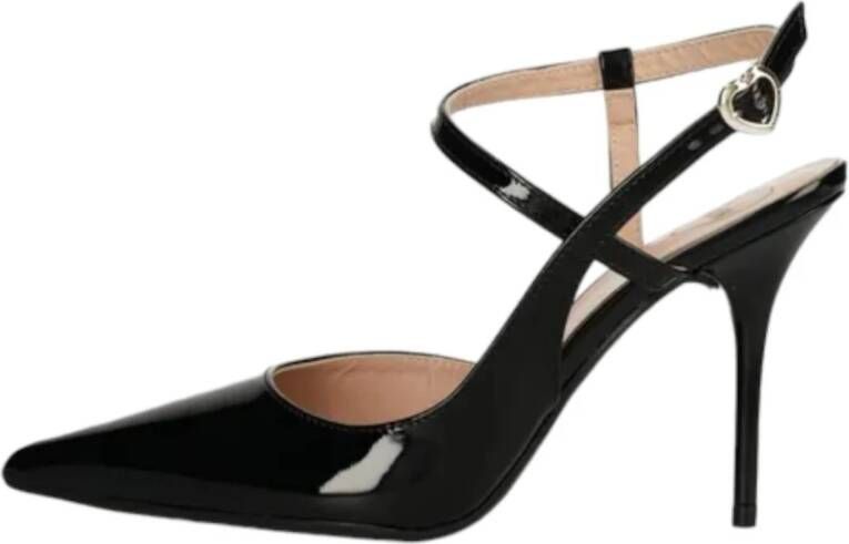 Love Moschino Stijlvolle Sling Back Schoenen Black Dames