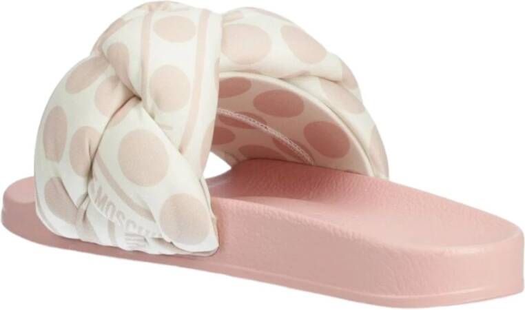 Love Moschino Stijlvolle Slippers voor Dagelijks Comfort Pink Dames