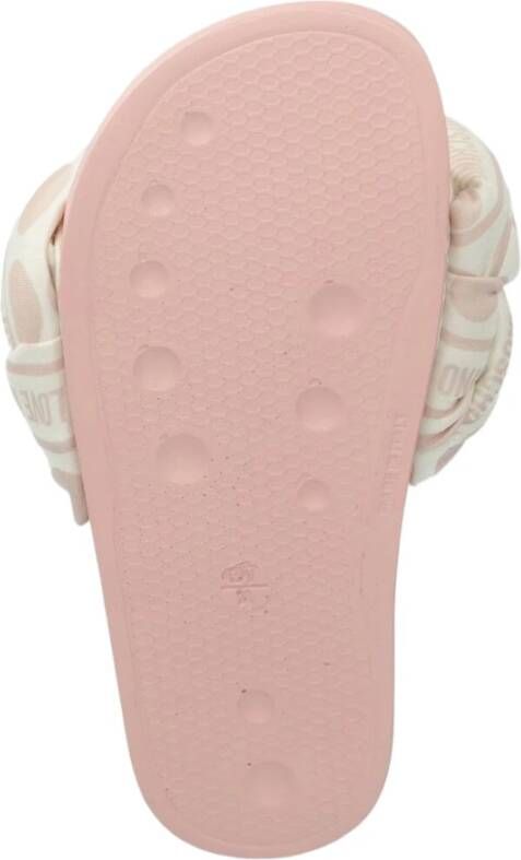 Love Moschino Stijlvolle Slippers voor Dagelijks Comfort Pink Dames