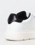 Love Moschino Stoere Sneaker van Wit Leer White Dames - Thumbnail 3