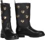 Love Moschino Studded Enkellaarzen Black Dames - Thumbnail 2