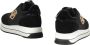 Love Moschino Suede Low-top Sneakers met Logo Detail Black Dames - Thumbnail 3