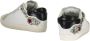 Love Moschino Suede Stone Low-Top Sneakers White Dames - Thumbnail 3