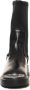 Love Moschino Track Sole Slip-On Leren Laarzen Black Dames - Thumbnail 3