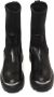 Love Moschino Track Sole Slip-On Leren Laarzen Black Dames - Thumbnail 5