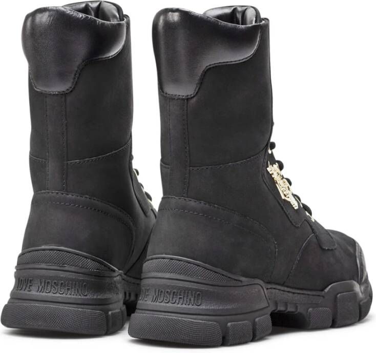 Love Moschino Veterschoenen Zwart Dames