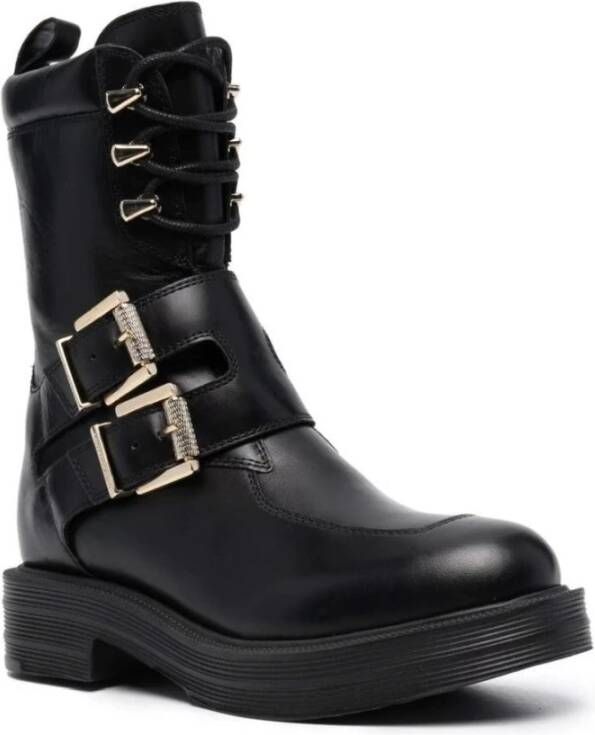 Love Moschino Veterschoenen Zwart Dames