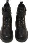 Love Moschino Vetersluiting leren enkellaarzen Black Dames - Thumbnail 5