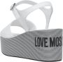 Love Moschino Wig Sandalen White Dames - Thumbnail 3