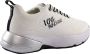 Love Moschino Witte Stoffen Stijlvolle Tas White Dames - Thumbnail 3