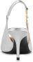 Love Moschino Zilveren Ballerina Schoenen Elegante Stijl Gray Dames - Thumbnail 2