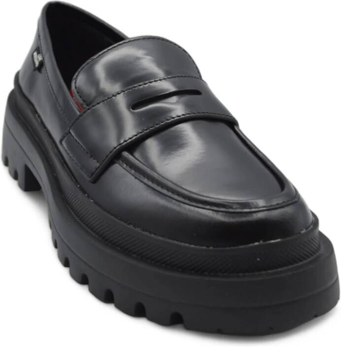 Love Moschino Zwarte Loafer Schoenen Black Dames