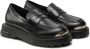 Love Moschino Zwarte platte schoenen Moderne stijl Black Dames - Thumbnail 6